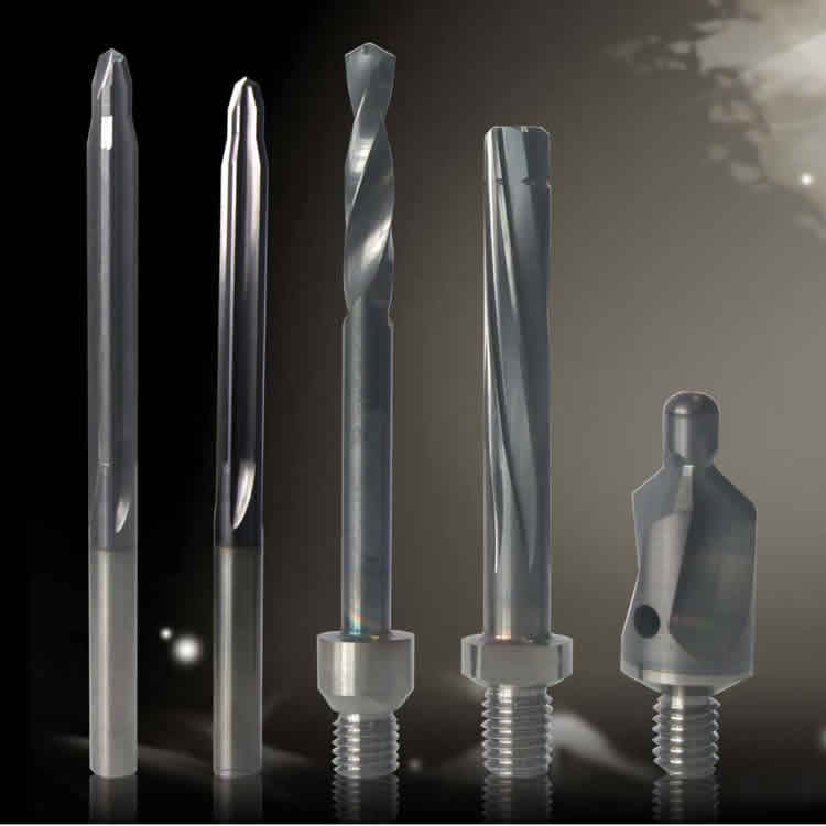 单刃螺旋DLC涂层铣刀