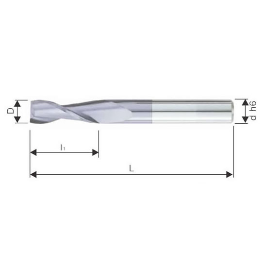 平头铣刀（2刃3刃4刃）