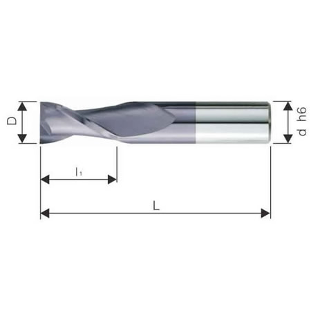 平头铣刀 (2刃3刃4刃5刃6刃）